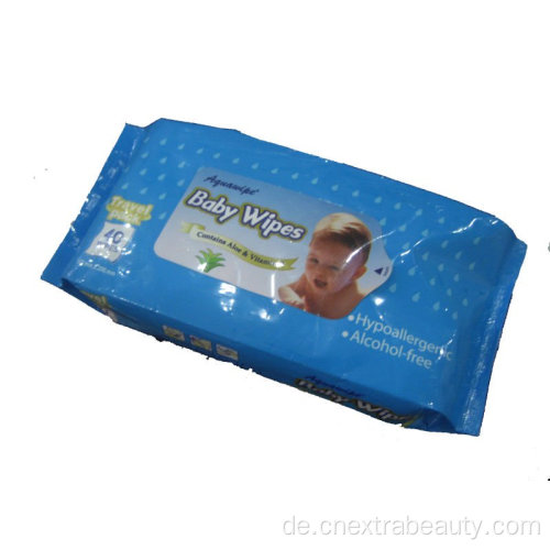 Vlies-Tücher im Travel Pack Wet Baby Wipes